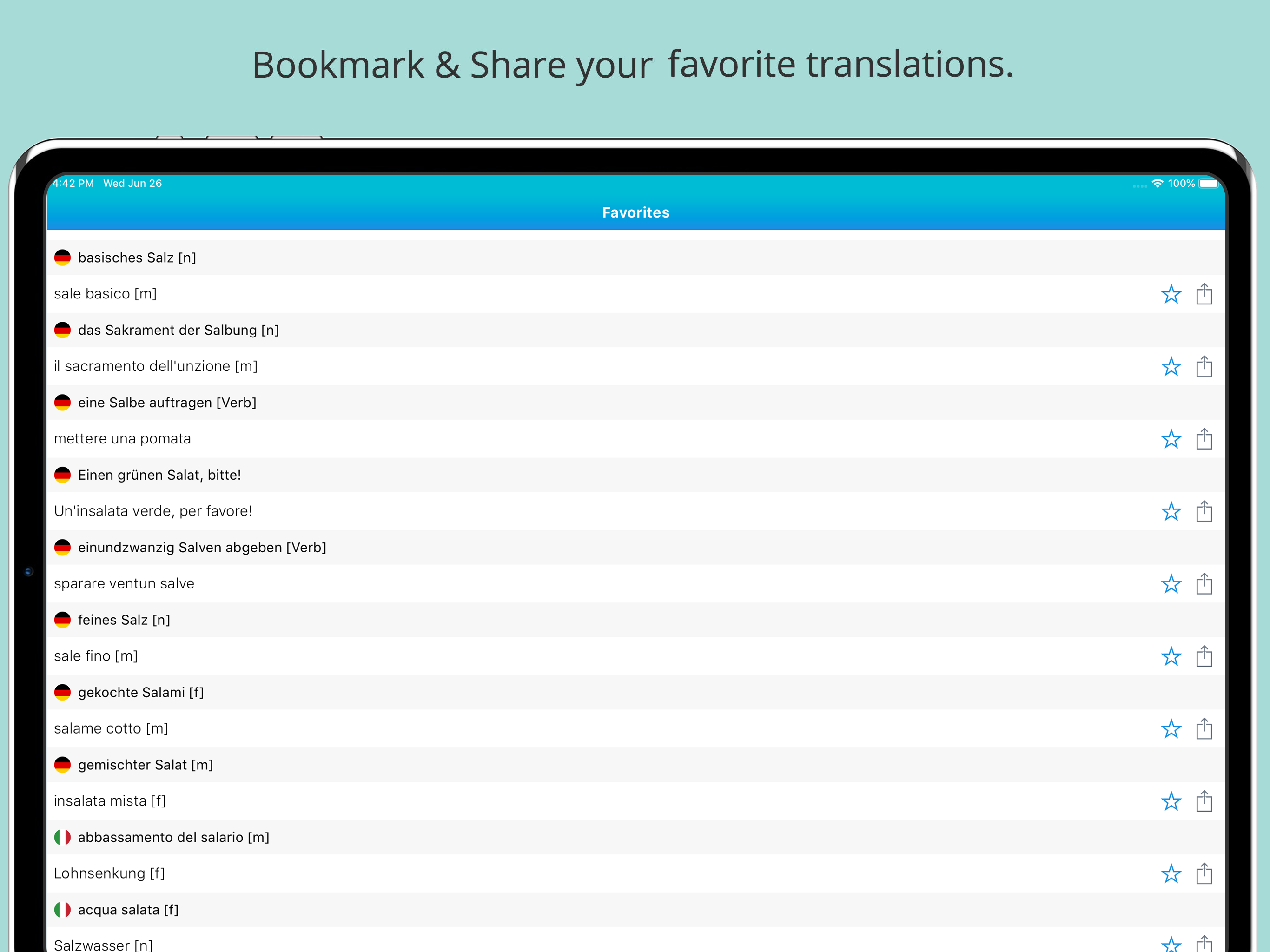 German Italian Dictionary + screenshot 10