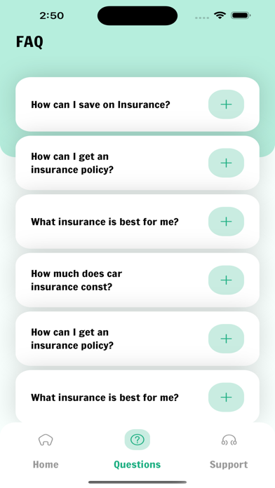 Just: Car Insurance Mobile Screenshot
