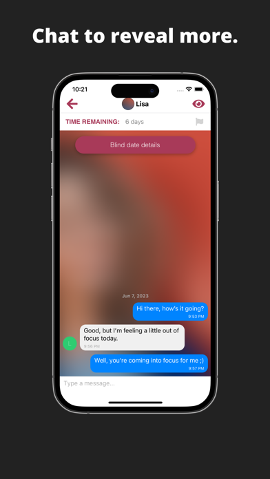 Focus Blind Dating Screenshot