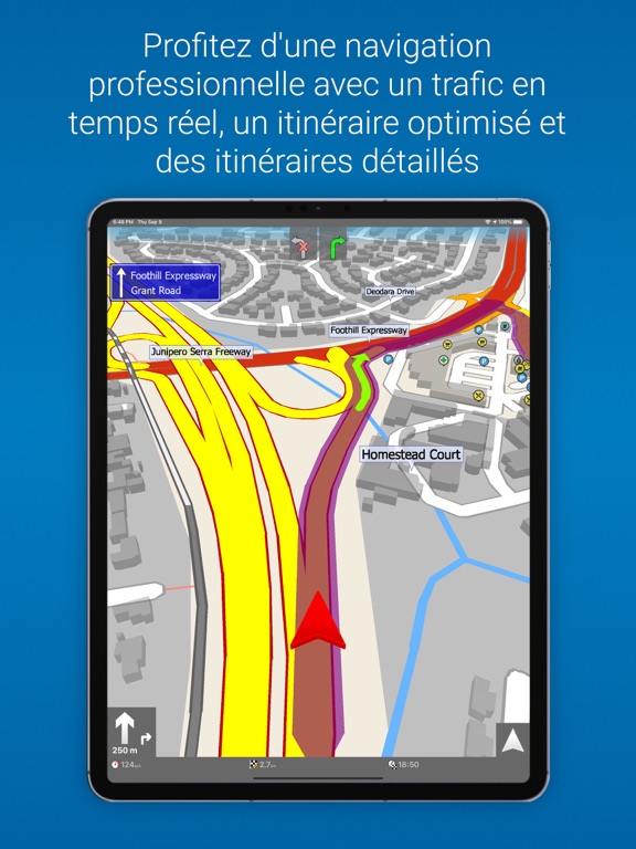 Screenshot #5 pour MapFactor Navigator TRUCK PRO