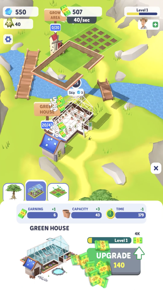 #8. Trees Inc. (iOS) Podle: funcell Games Pvt Ltd