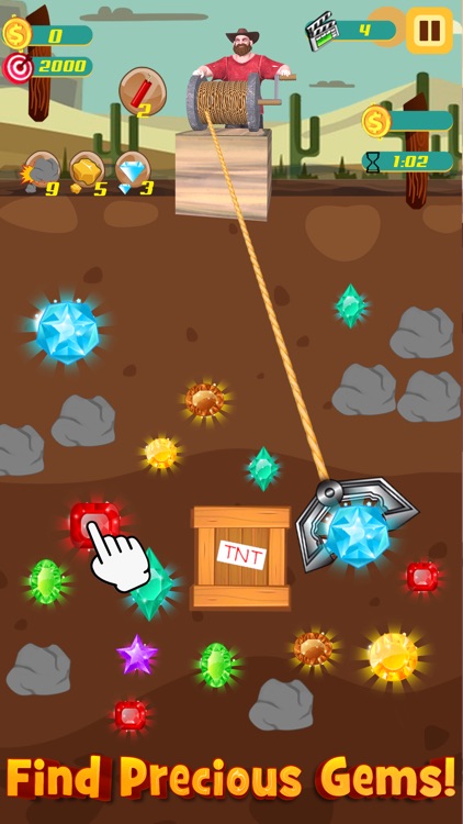 Gold Miner: Jewel Digger Game