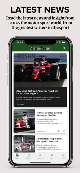 Game screenshot Motor Sport – magazine & news mod apk