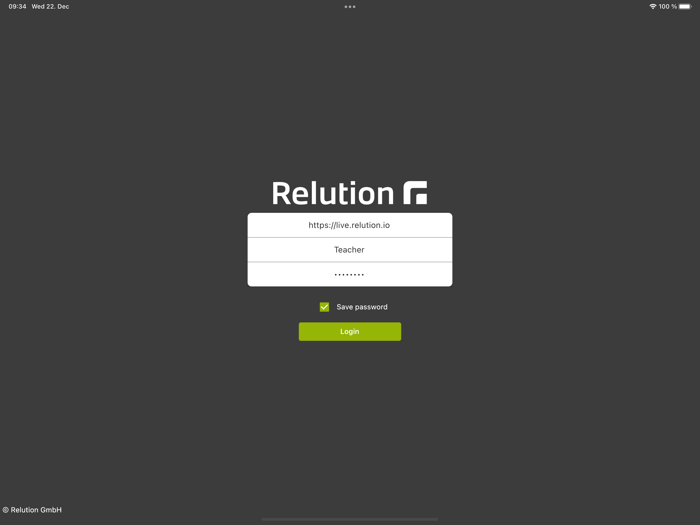 Relution Teacher