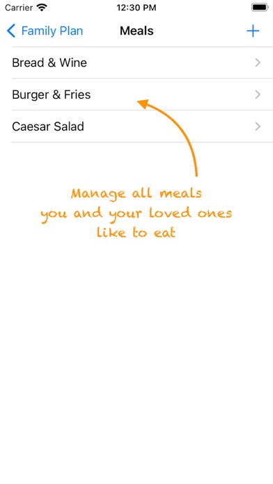 Eat Schedule Screenshot