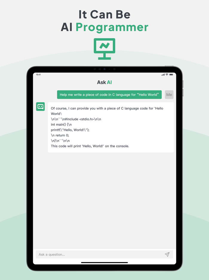 Ask AI - Chat with AI bot