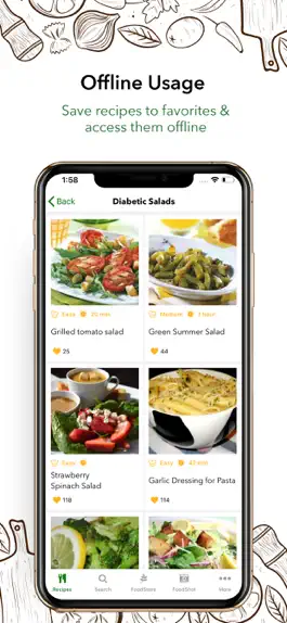 Game screenshot MyDiet: Healthy & Easy Recipes apk