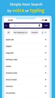 shoppe - shopping list app iphone screenshot 3