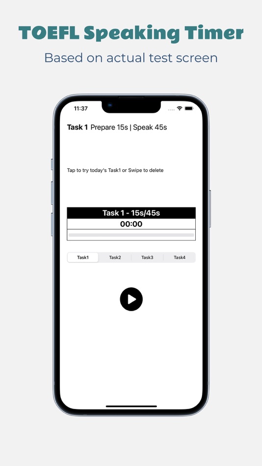 #1. TOEFL Timer (iOS) 由: MinSop Lee