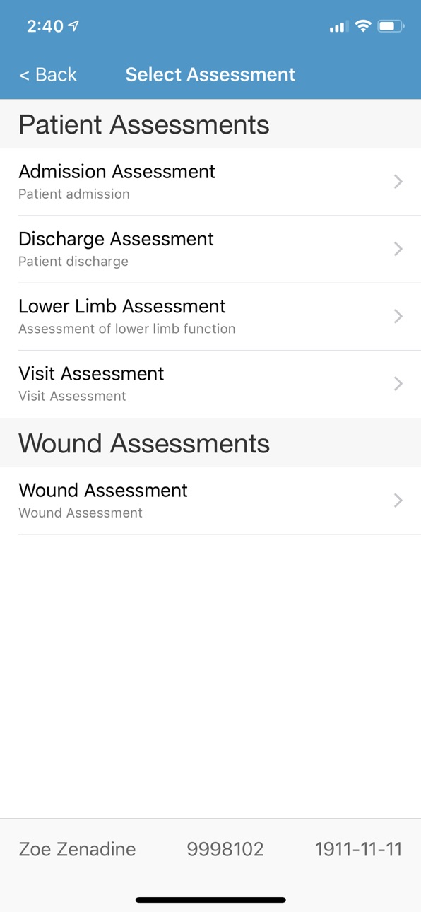 iPhone screenshot