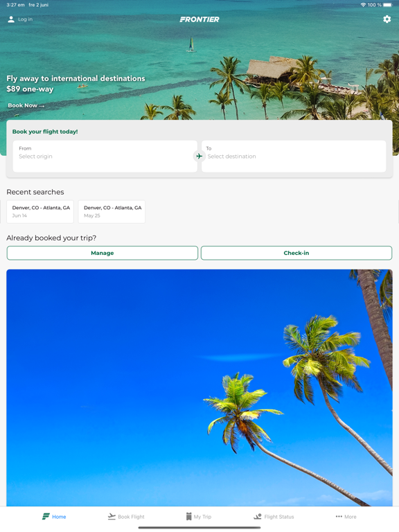 Screenshot #4 pour Frontier Airlines