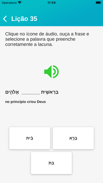 Hebraico da Bíblia Screenshot