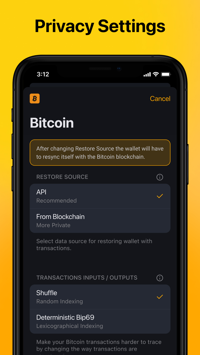 Unstoppable Crypto Wallet