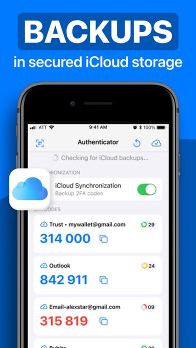 Authenticator App ° Screenshot