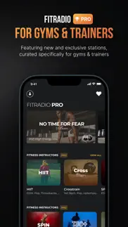 fit radio: train inspired iphone screenshot 3