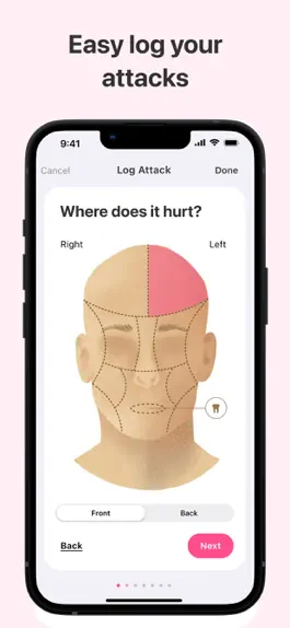 Game screenshot Migraine Tracker: MiG apk