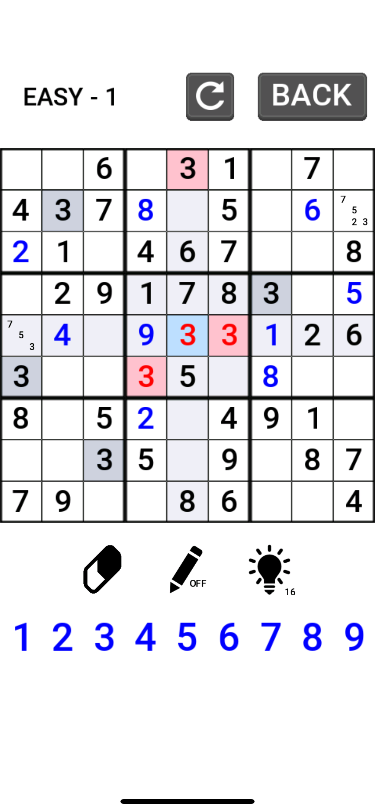 Sudoku : Brain-teaser