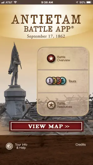 Antietam Battle App screenshot 1