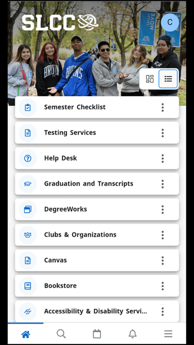 SLCC Mobile Screenshot