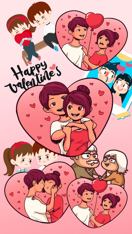 Together Couple Stickers