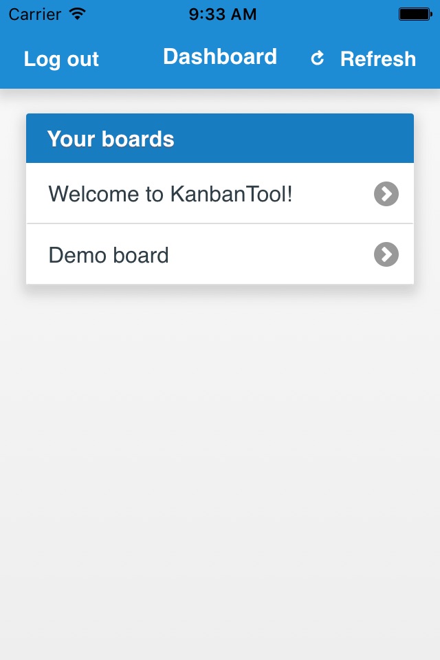 Kanban Tool screenshot 2