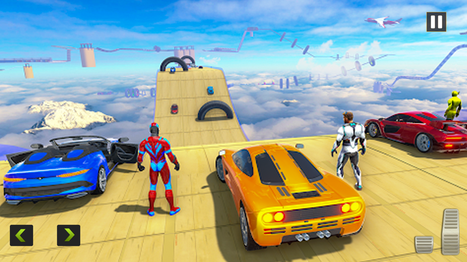 #1. Mega Car Games: Super Hero 3D (iOS) 由: Haroon Younas