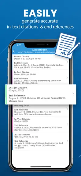 Game screenshot Easy Referencing - Citation apk