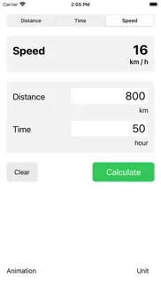 findspeedcalculator iphone screenshot 1