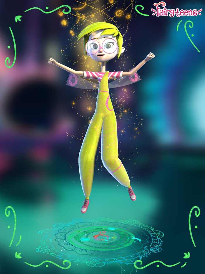 FairyTeens. Magic 3D Coloring