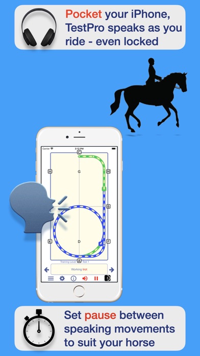 TestPro US Dressage Federation Screenshot