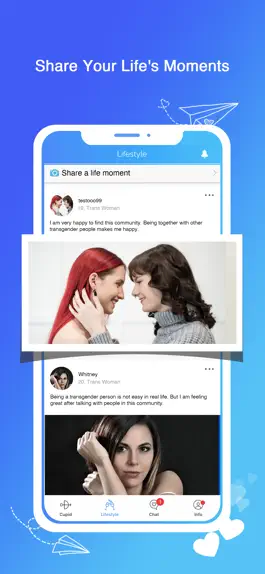 Game screenshot Tser: TS, Transgender Dating apk
