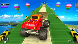 Ramp Racing Car Stunt Games 3D screenshot 2