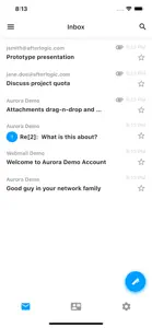 Aurora Mail screenshot #2 for iPhone