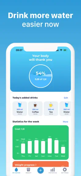 Game screenshot My Water: Daily Drink Tracker apk