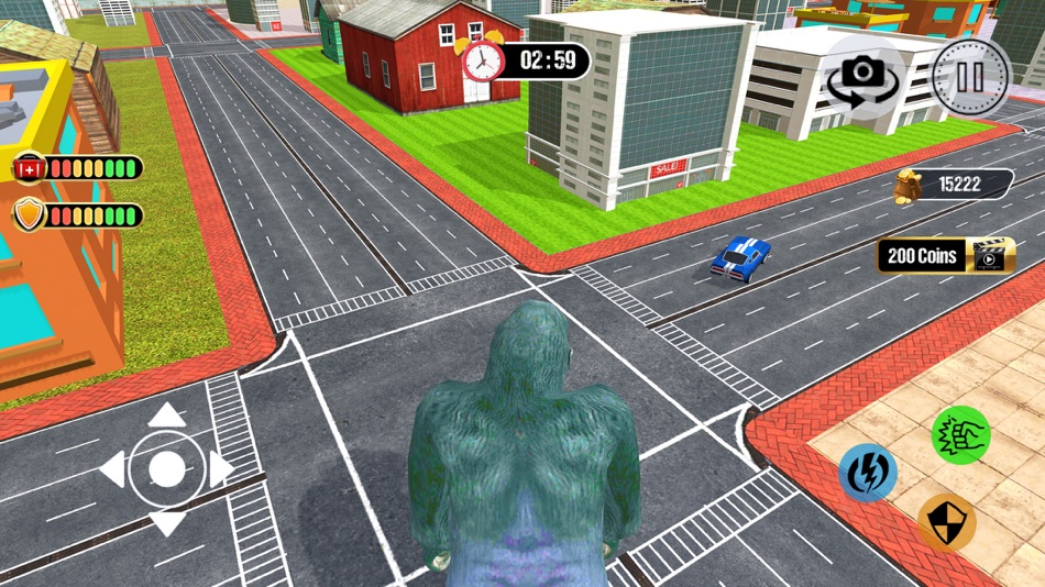 Angry Gorilla City Rampage 3D - 1.4 - (iOS)