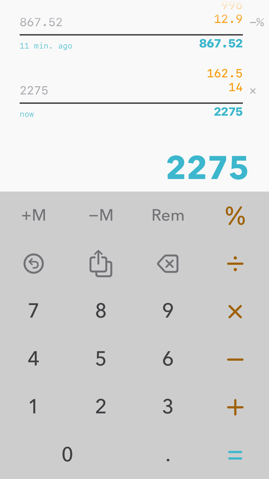 #1. Calculator (iOS) 来自: HurryApp LTD