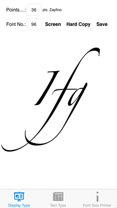 Font Sizes screenshot 3 of 5