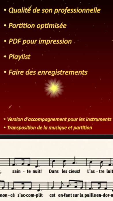 Screenshot #2 pour Chants de Noël+