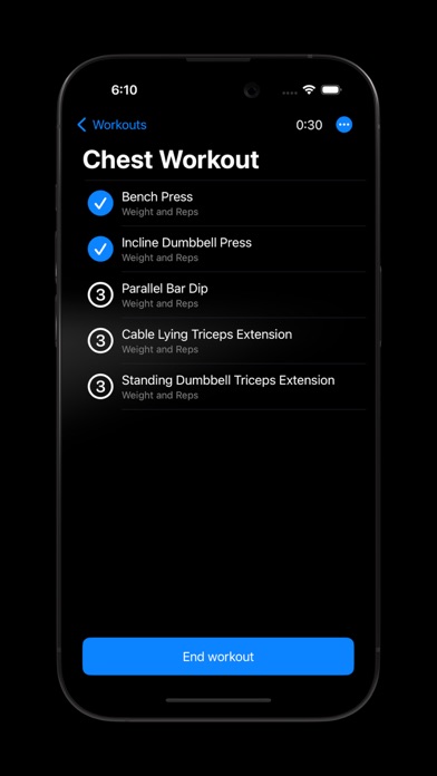 GymTech - Fitness Tracker Screenshot
