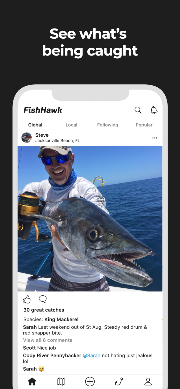 FishHawk - Fishing App