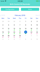 Birth Control Pill Reminder + screenshot