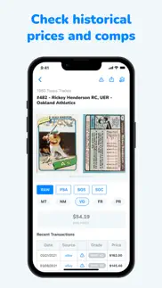 collx: sports card scanner iphone screenshot 4