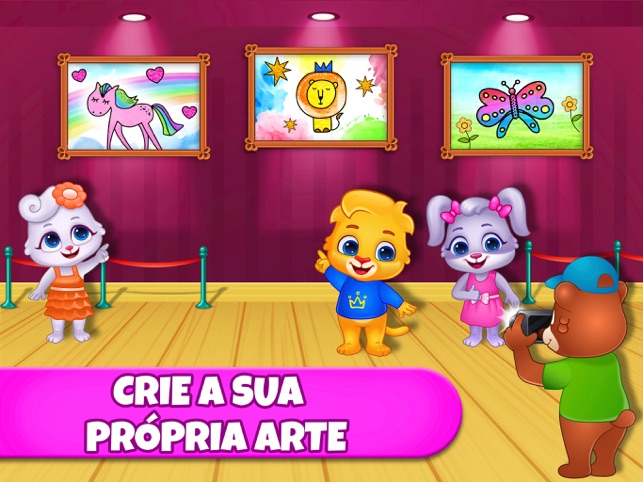 Jogos crianças pintar infantis para iOS (iPhone/iPad/iPod touch