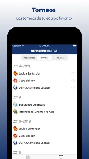 Bernabéu Digital screenshot 2