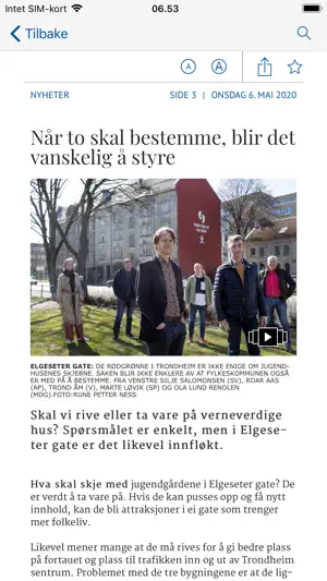 Adresseavisen eAvis screenshot 4
