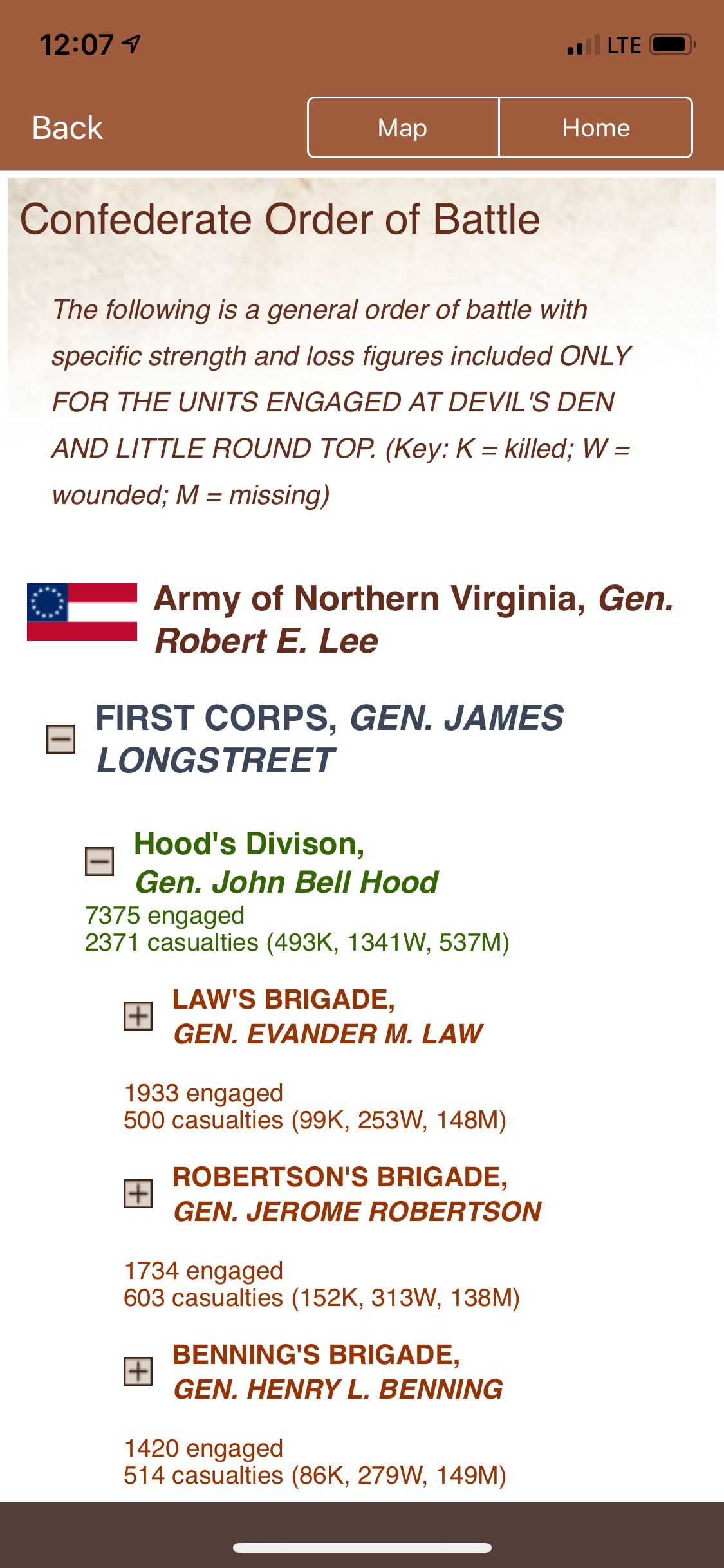 Gettysburg Battle App: July 2