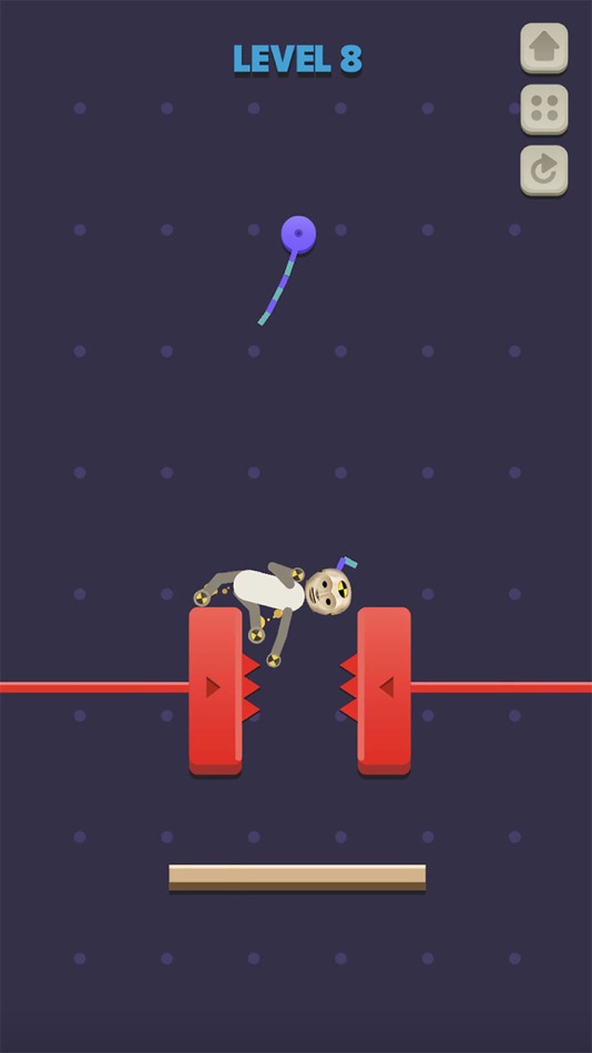 #5. Crash Test Dummies Game (iOS) Bởi: Liana Silva