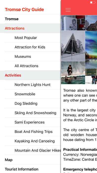 Screenshot #2 pour Tromsø City Guide