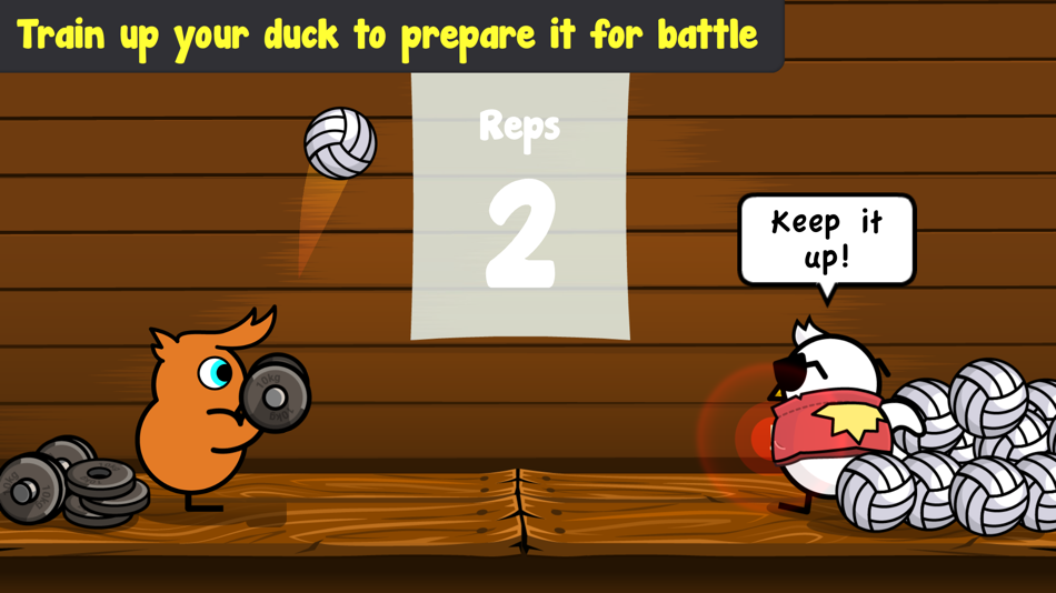 #2. Duck Life 7: Battle (iOS) By: MoFunZone Inc