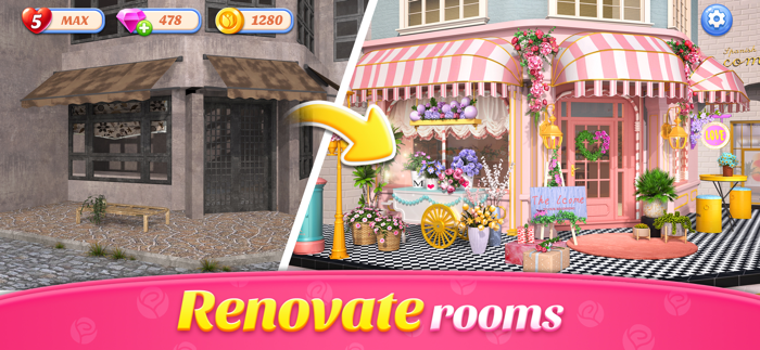 Flower Shop Makeover